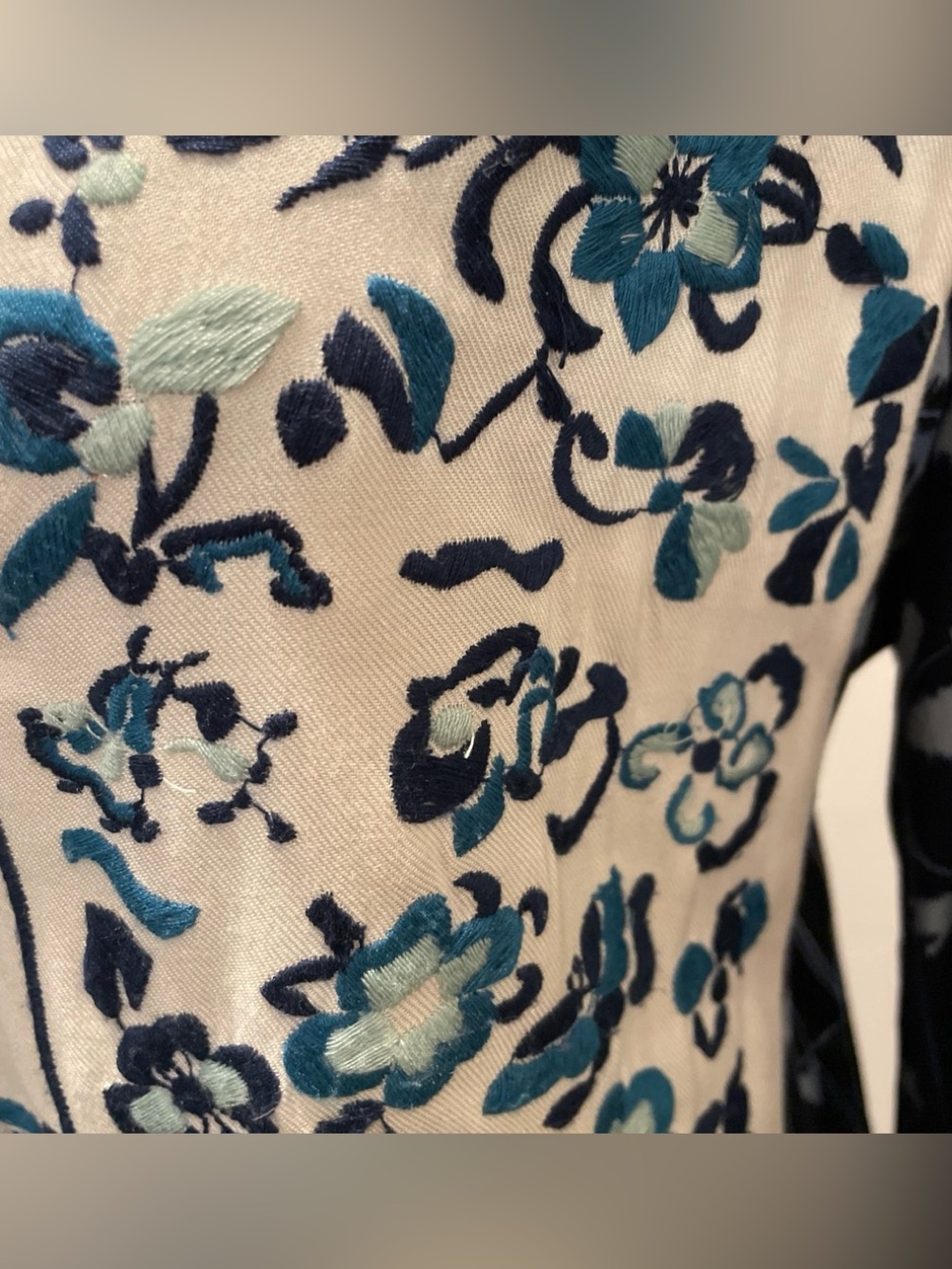 Anthropologie TINY Brand Semele Shirt Dress SizeM Floral Boho Vintage Americana - Picture 9 of 14